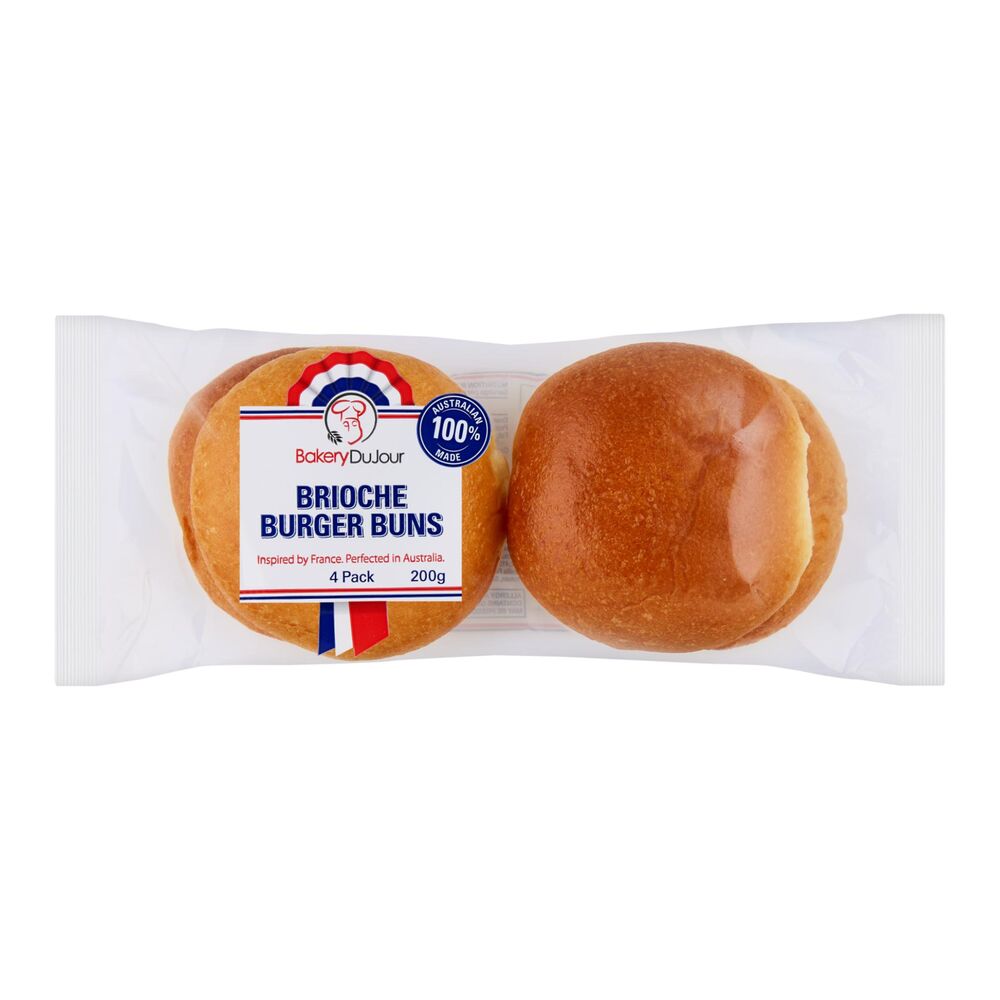 BDJ - brioche burger buns 2x2