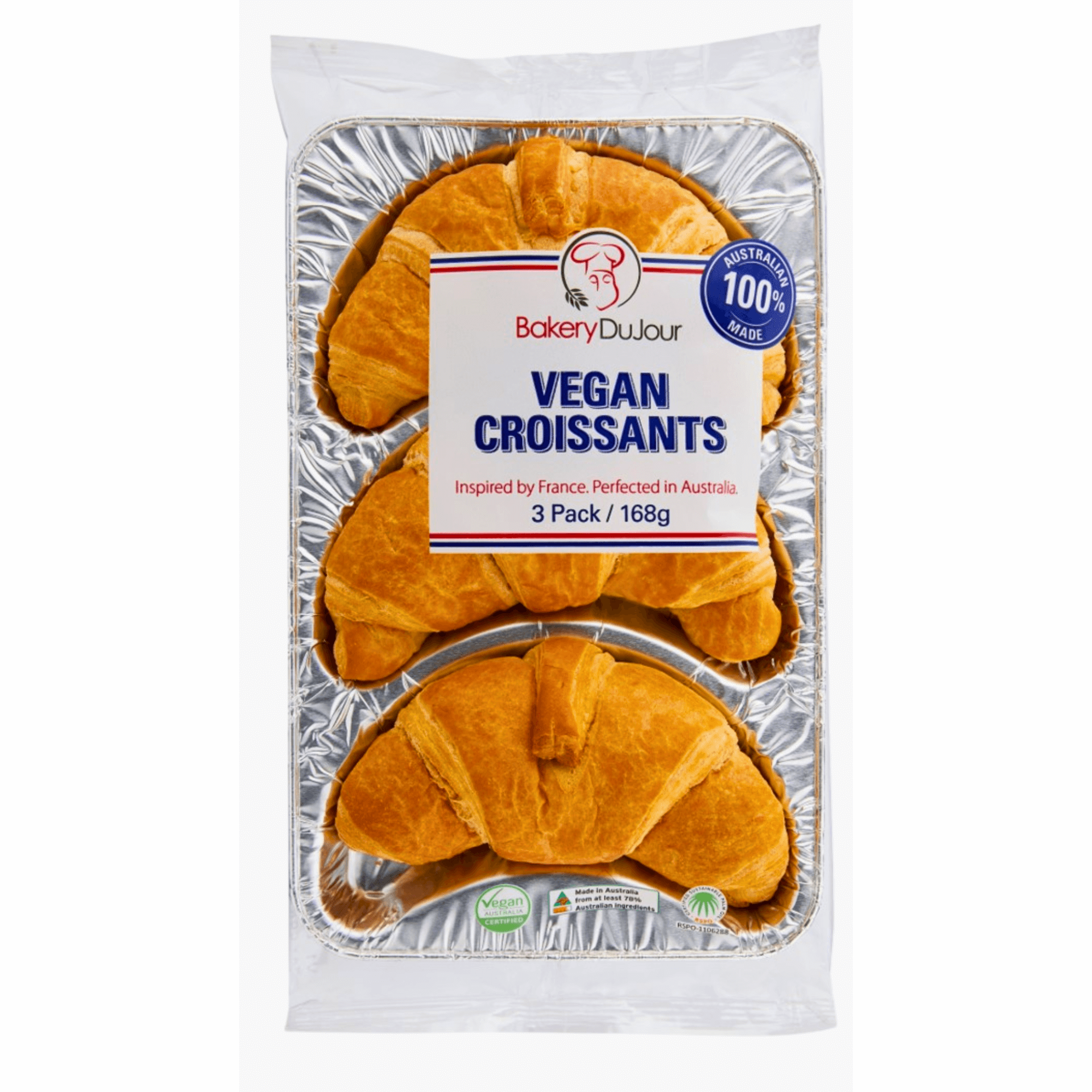 Bakery du Jour Vegan Croissant 3 pack